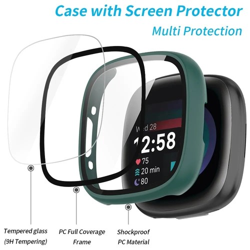 Tempered glass case - tempered, for