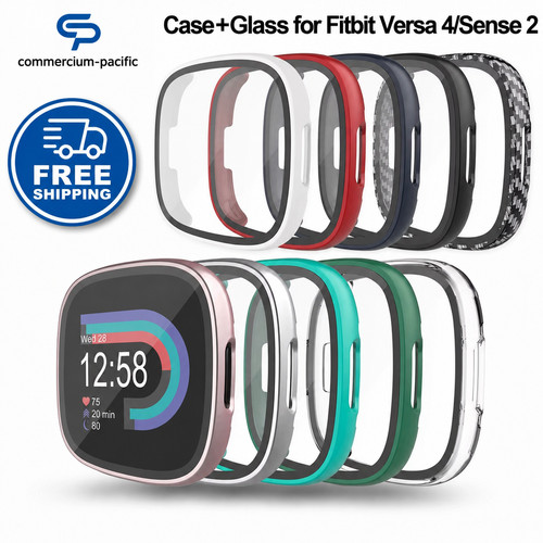 Case glass fitbit versa - fitbit, 4