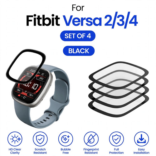 For fitbit versa - 4x, 1/2/3/4